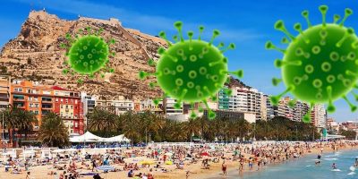 Evolución del coronavirus en Alicante, empieza la invasión en la playa del Postiguet